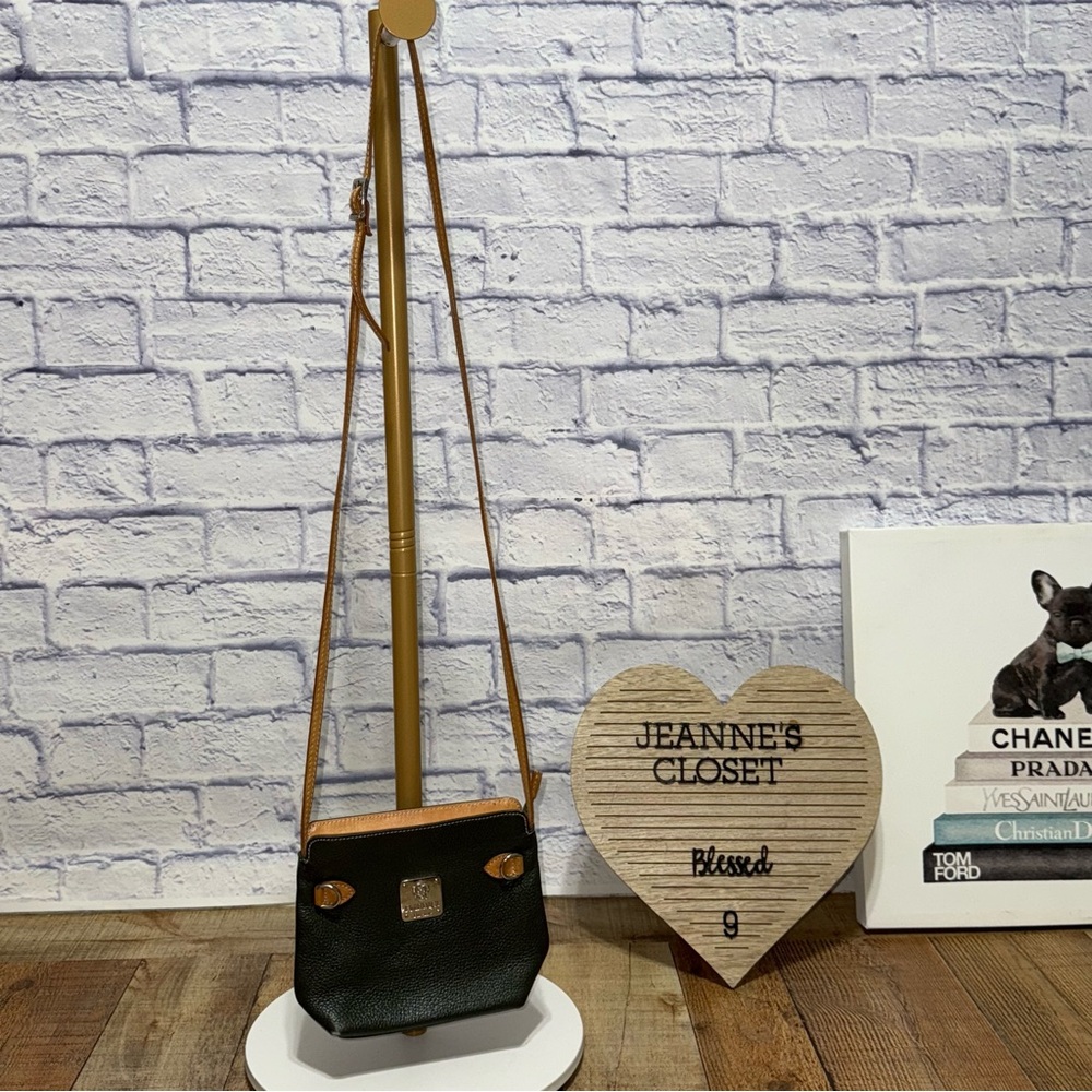 I Medici green‎ leather crossbody bag